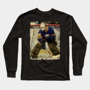 Phil Myre - Buffalo Sabres, 1982 Long Sleeve T-Shirt